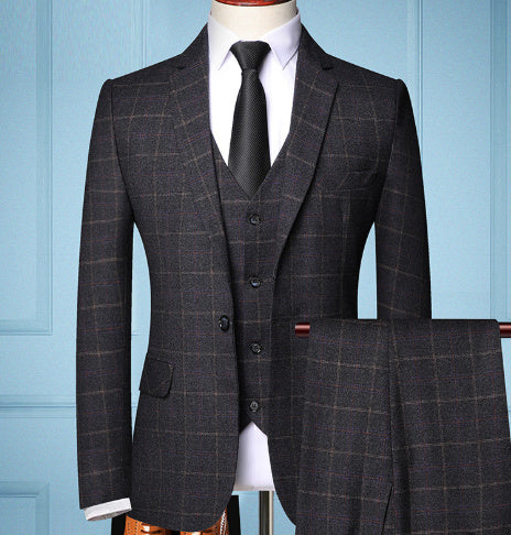 Three-piece suit for men