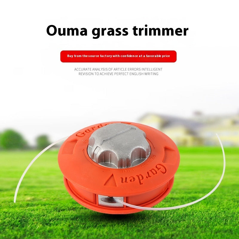 Weeding Wheel Aluminum Cover European Code Lawn Mower Accessories