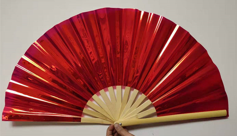 Fashion Single-sided Personality PVC Folding Fan