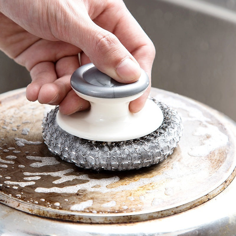 Stainless Steel Wool Scrubber, Scrubbing Scouring Pad, Steel Wool Scrubber For Kitchens, Bathroom And Kitchen Pots, Pans, Sink