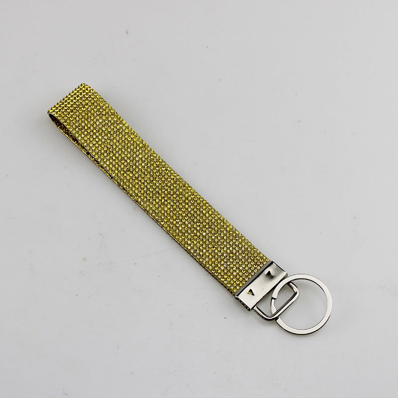 Diamond Background Color Is Sequined Wrist Strap