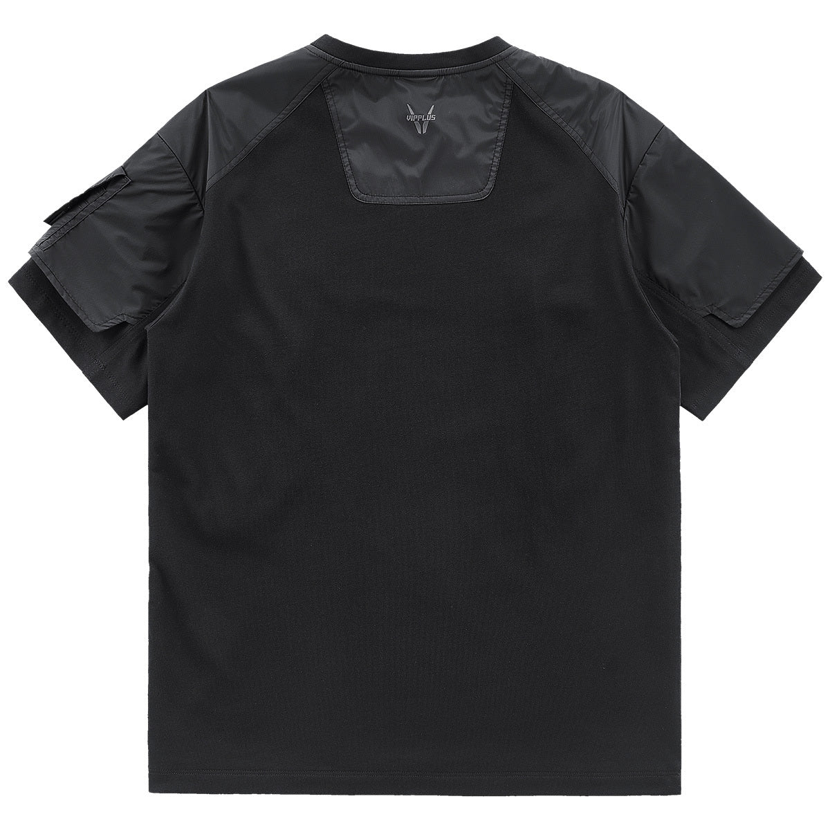 Functional Splicing Short-sleeved T-shirt