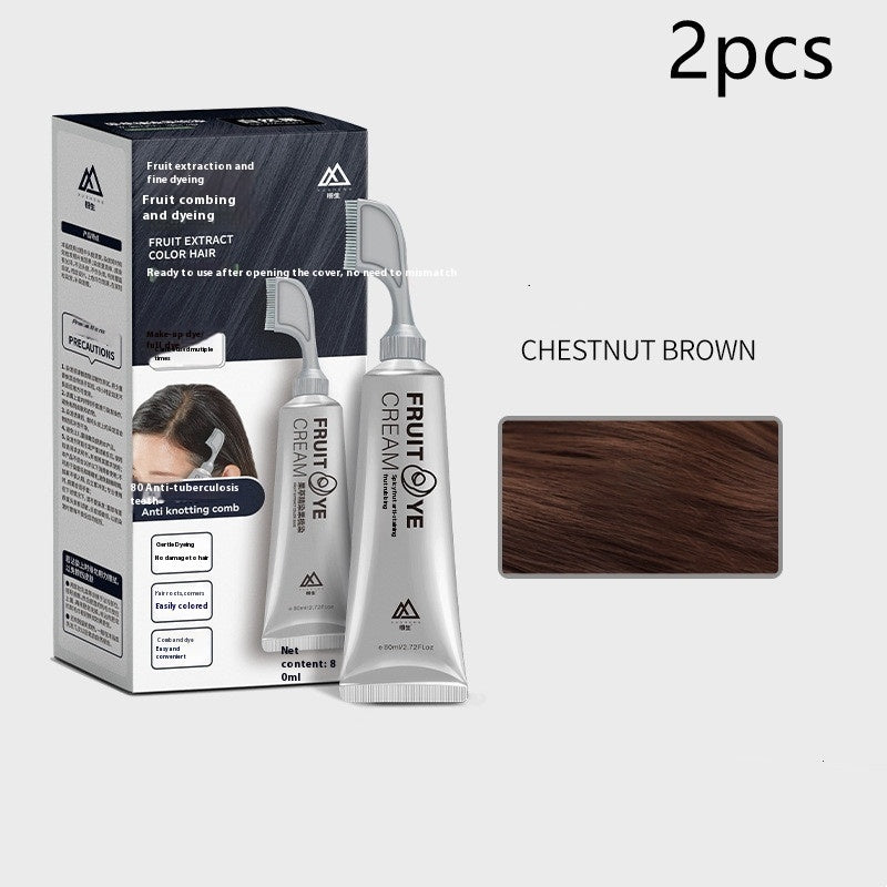 No Need To Mix Plants Can Be Covering Gray Hair Dye