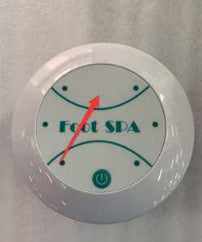 Mini Foot Massager Portable Round Ion Foot Bath Instrument