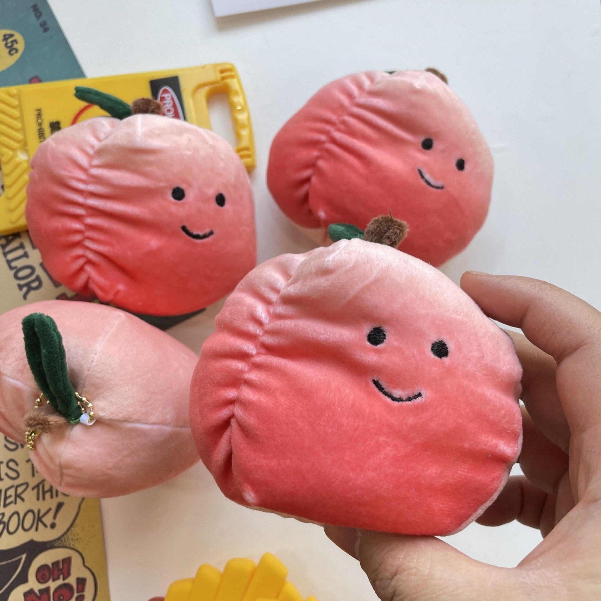 Creative Plush Cute Fruit Keychain Pendant