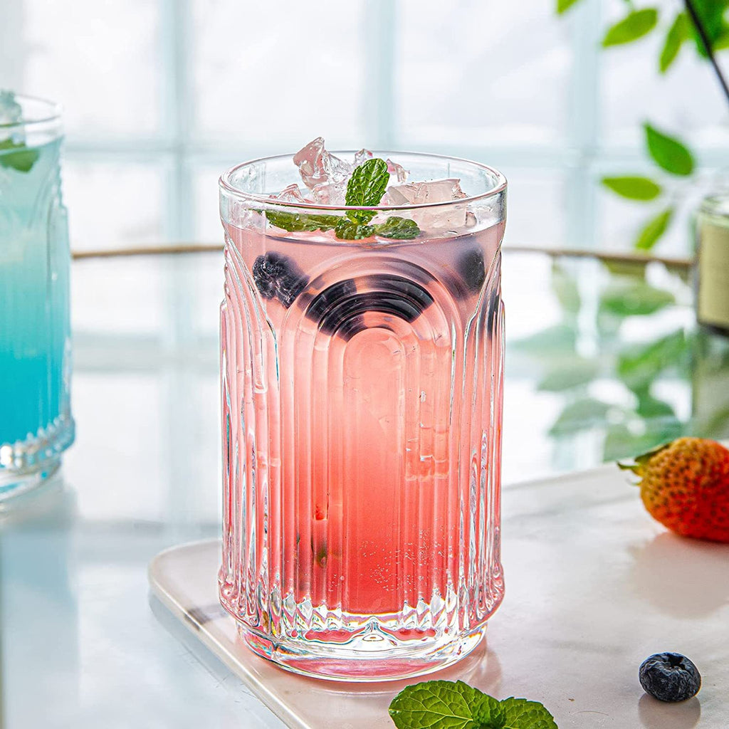 Small American U-shaped Coffee Juice Glass