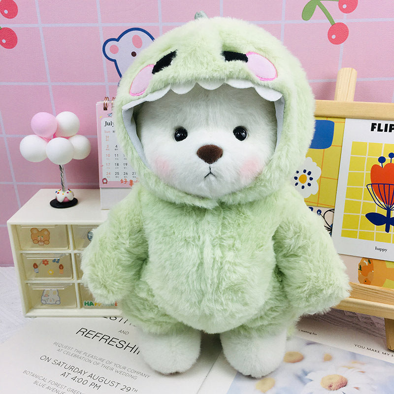 20CM Cotton Doll Costume Bear Clothes