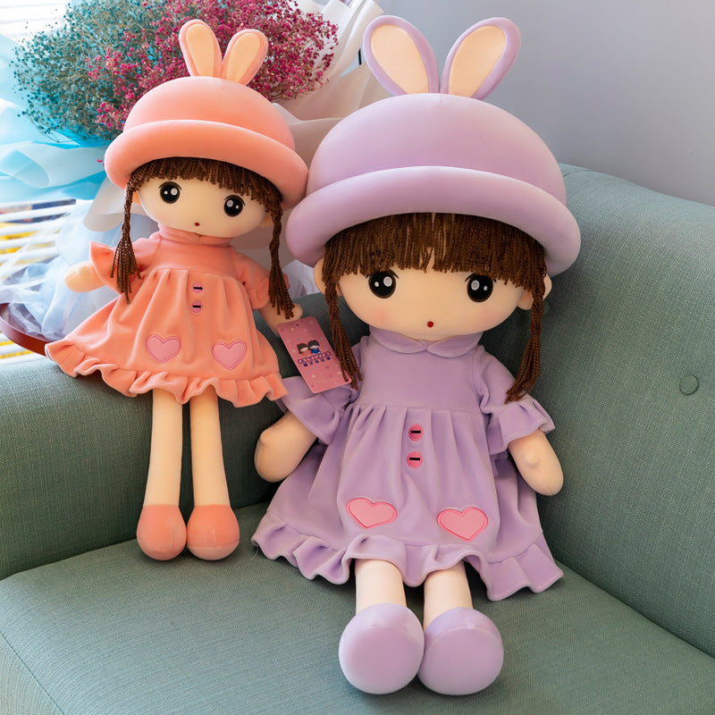 Girl Cute Rabbit Plush Toy Cartoon Doll