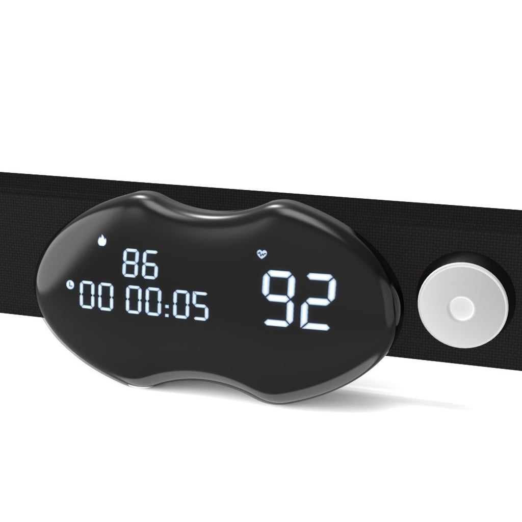 New Heart Rate Monitoring Chest Strap Real-time Heart Rate Calorie Display With Display Screen