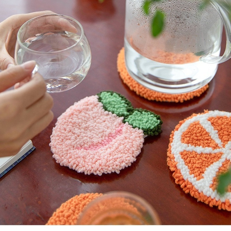 Diy Handmade Coaster Material Package Creative Fruit