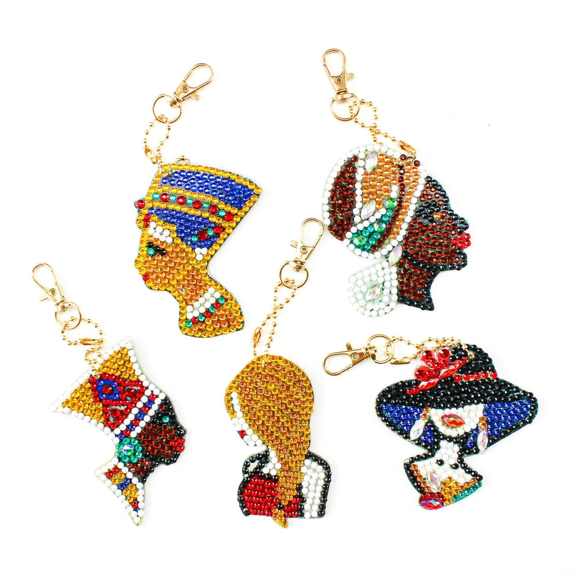 Diamond Painting Keychain Creative Children Cartoon Decorative Pendant