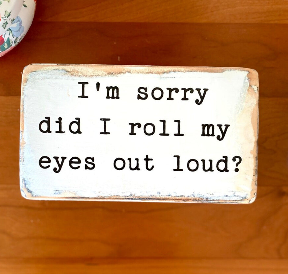 English Letters Desktop Ornaments