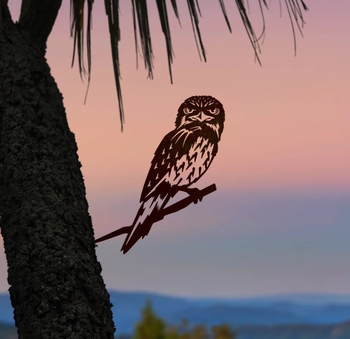 Owl Bird Hummingbird Woodpecker Silhouette Garden Plug-in