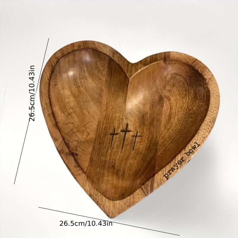 Heart Prayer Bowl Card Gift For People