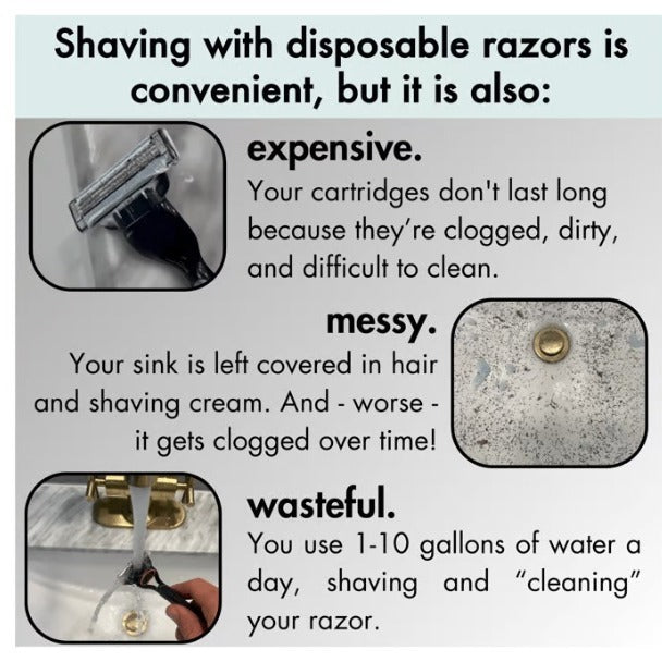 Portable Shaver Cleaning Device