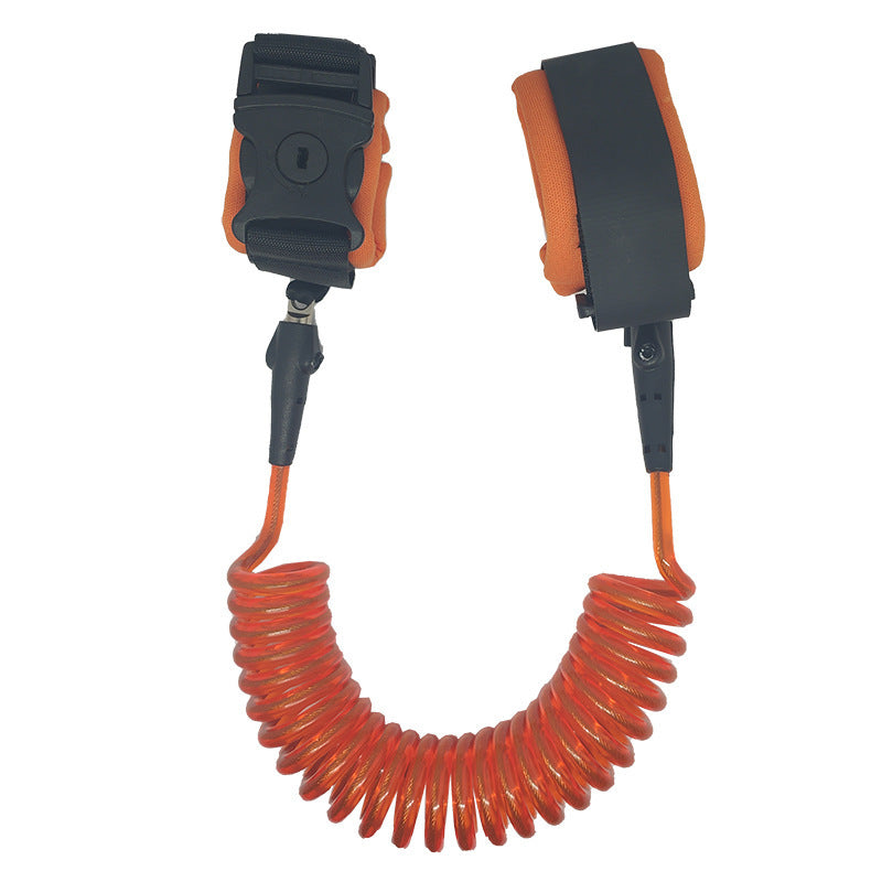 Anti-lost Children With Traction Rope Induction Lock Security Protection