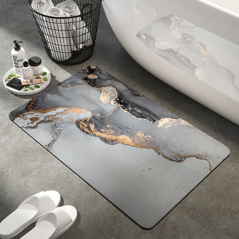 Diatom Ooze Bathroom Absorbent Non-slip Floor Mat