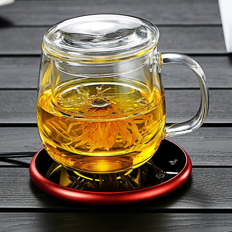 Automatic Heating Coaster Adjustable High Temperature Home Dormitory Office Milk Tea Warmer