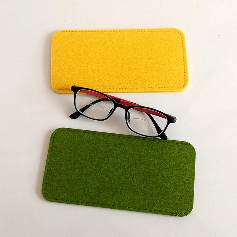 Compact And Lightweight Felt Glasses Buggy Bag