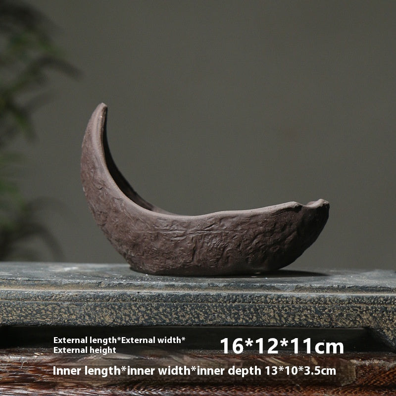 Purple Clay Flower Pot Southern Barbarian Alien Creativity