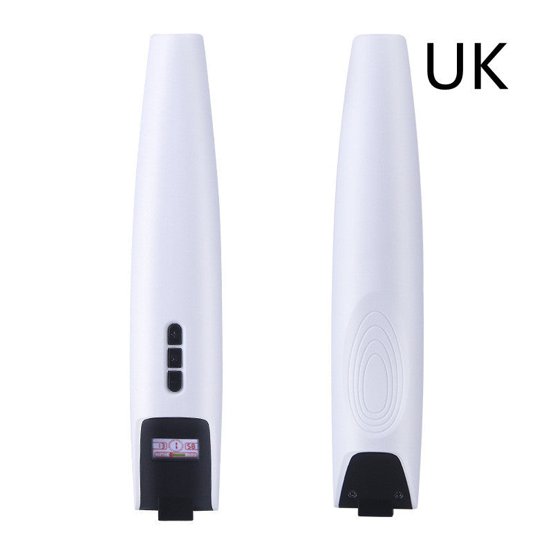 High frequency electrotherapy stick with display