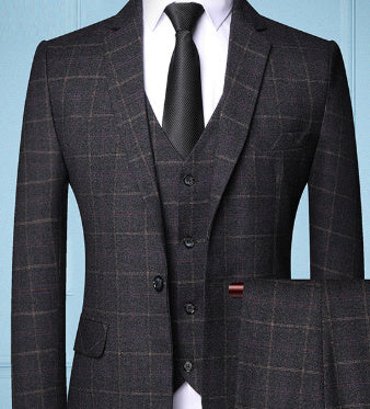 Three-piece suit for men
