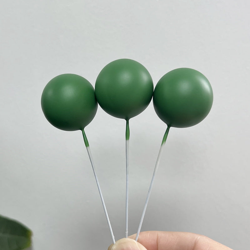 Faux Balls Cake Decoration