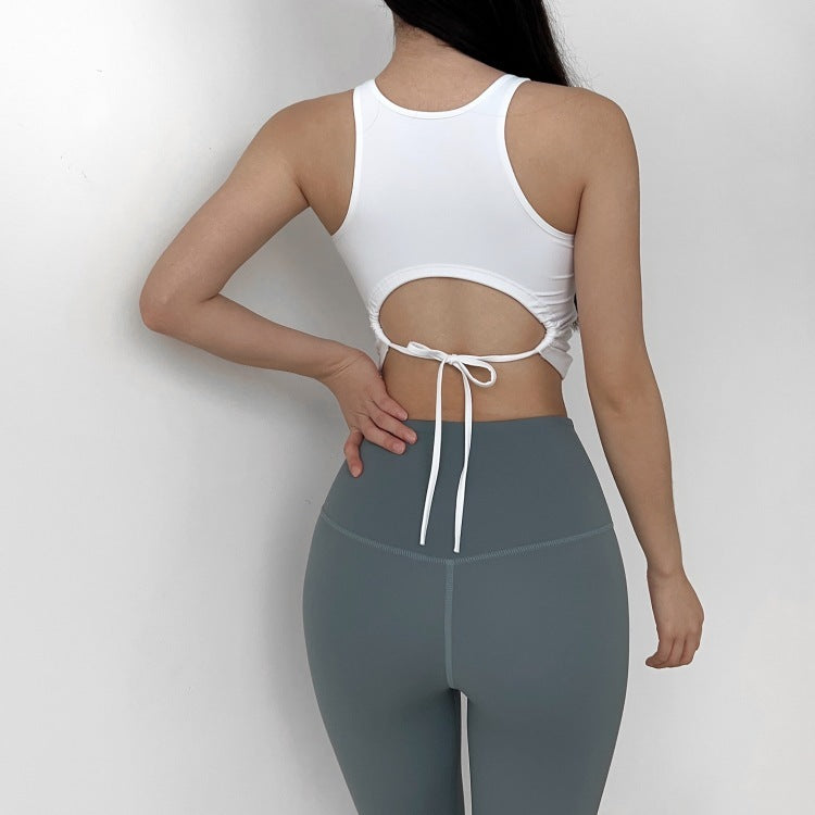 Running Strap Yoga Beauty Back Workout Vest Bra