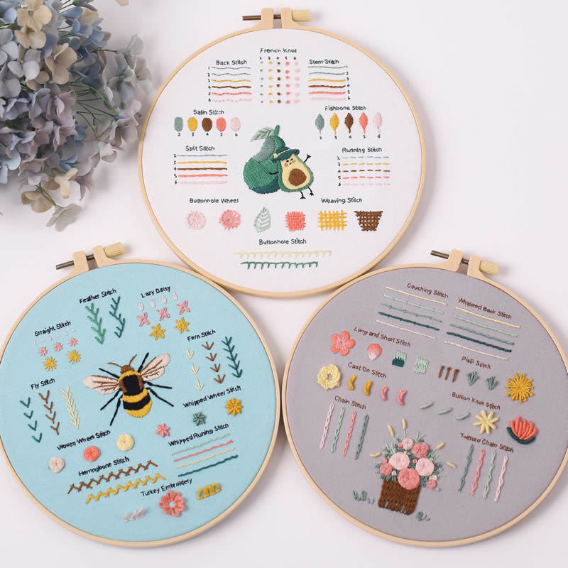 Embroidery Beginner Material Package Kit