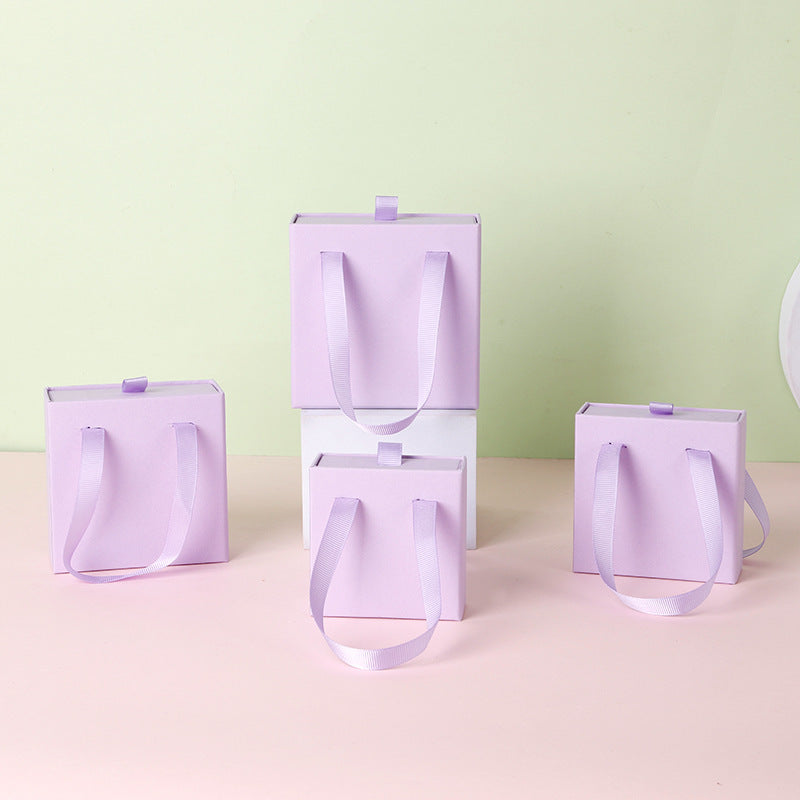 Handheld Drawer Jewelry Packaging Box