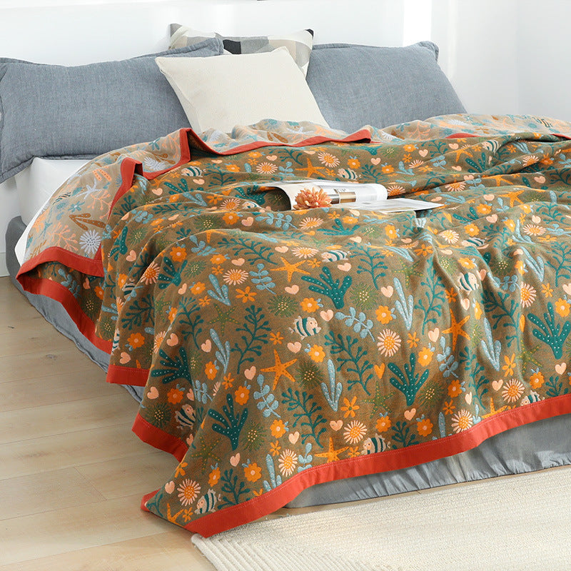 Gauze Cotton Towelling Quilt Single And Double
