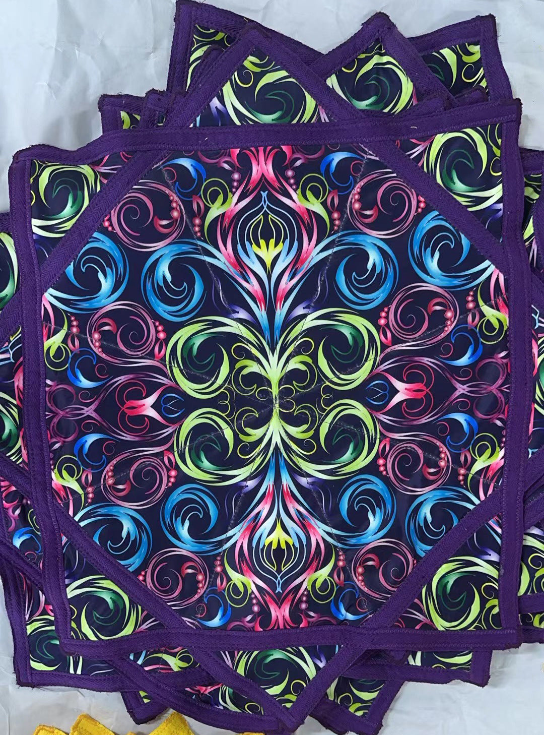 Handkerchief Lycra Cloth Flower Like Handkerchief