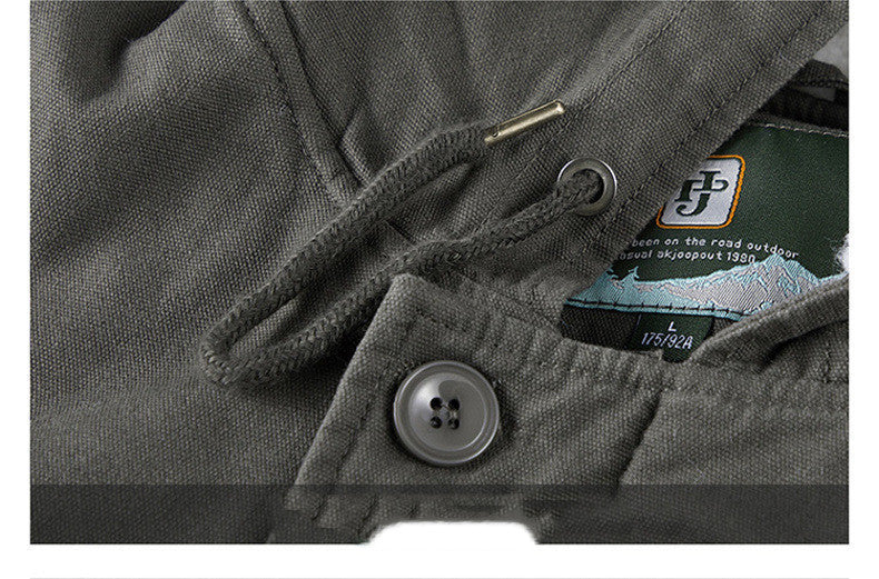 Men's Plus Fleece Padded Workwear Jacket