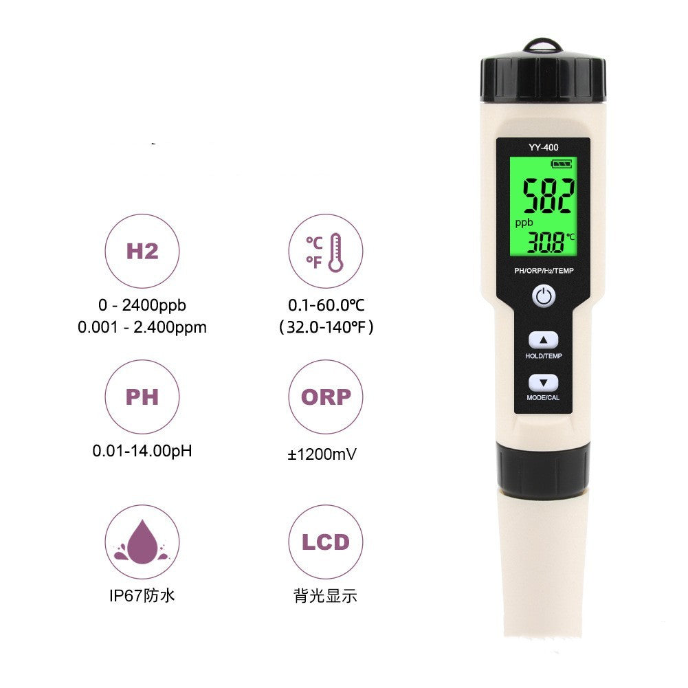 Hydrogen Rich Water Detection Pen 4-in-1