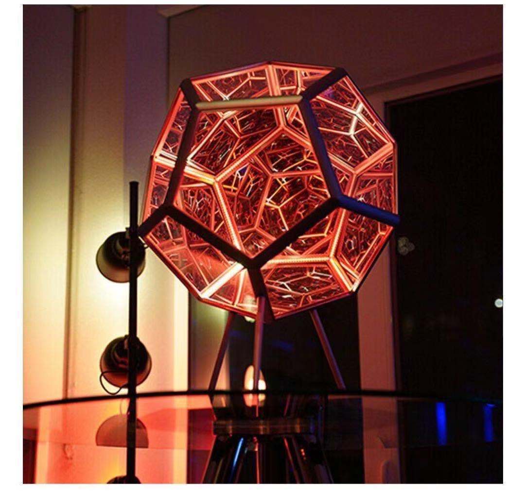 Dodecahedron Color Art Lamp Decorative Lights Colorful Housewarming Gift Durable Home Decoration Novelty Lamp