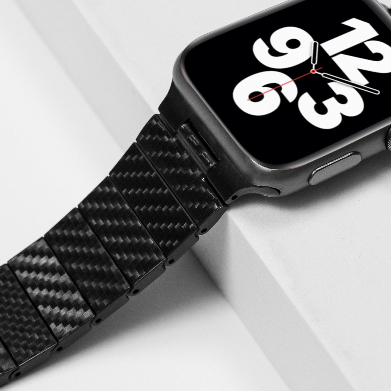Carbon Fiber Strap Black Generation Lightweight Resin Strap