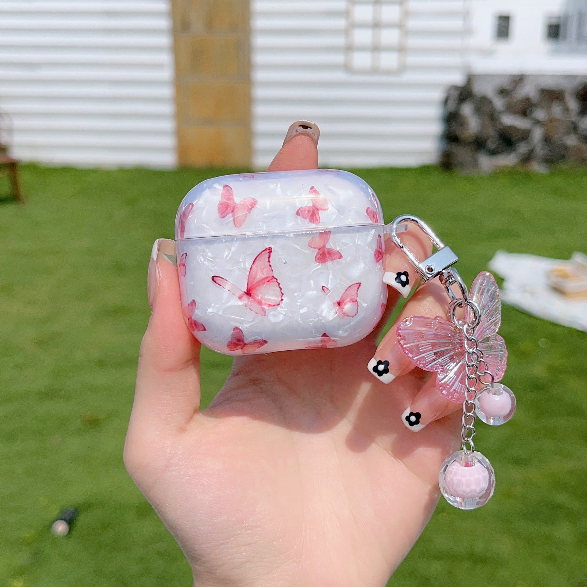 Shell Pattern Butterfly Bluetooth Wireless All-inclusive Headset