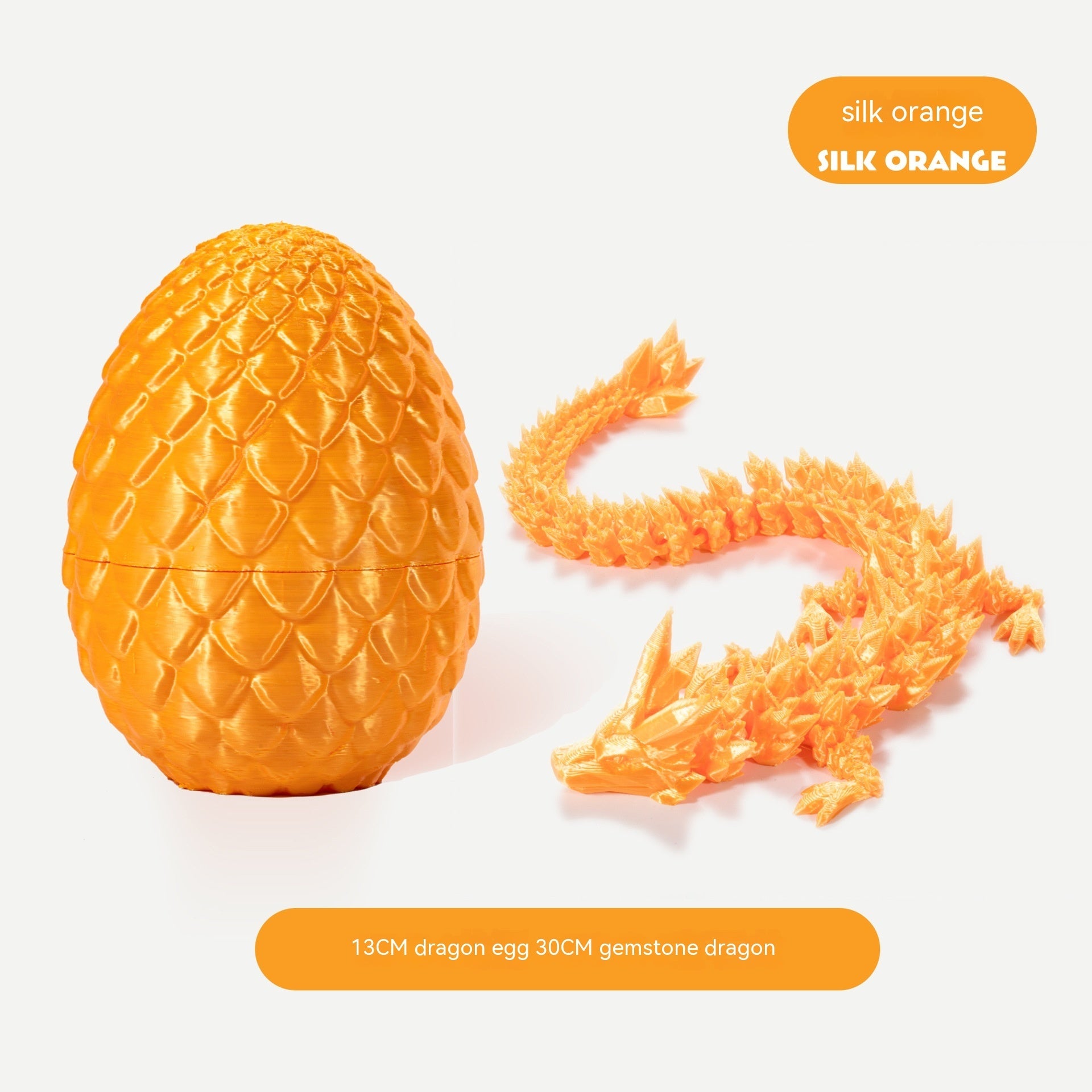 3D Printing Dragon Egg Dragon Gift Set Gem Dragon Decoration Hand-made Gift Color Decorative Creative Fashion Play