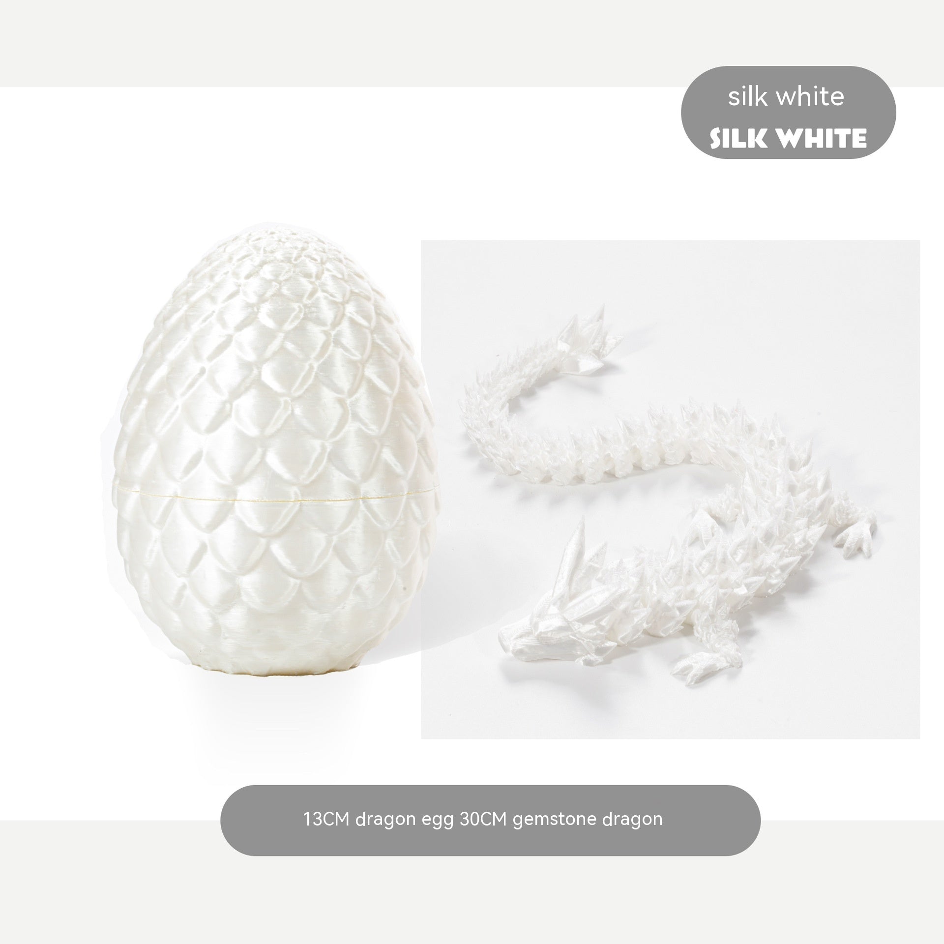3D Printing Dragon Egg Dragon Gift Set Gem Dragon Decoration Hand-made Gift Color Decorative Creative Fashion Play