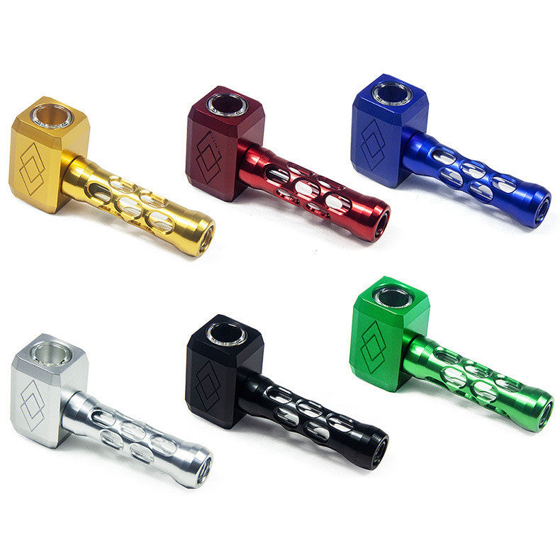 Creative Fashion Hollowed-out Hammer Shape Pipe