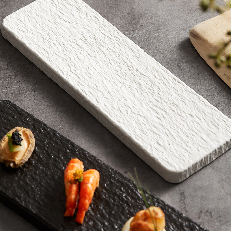 Creative Rock Pattern Home Sushi Plate