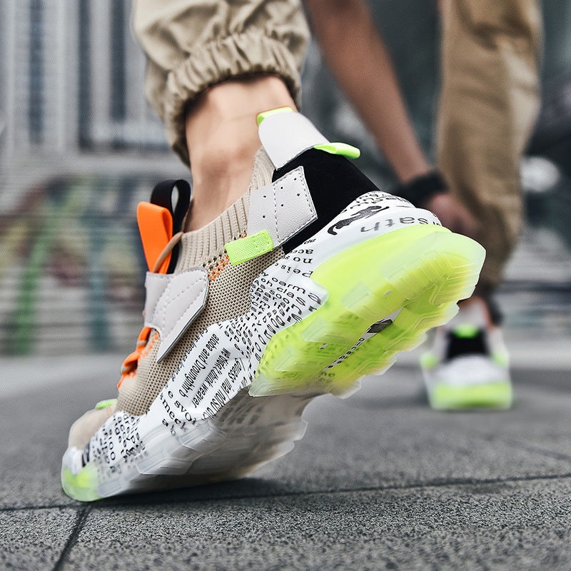 Canvas net red daddy shoes