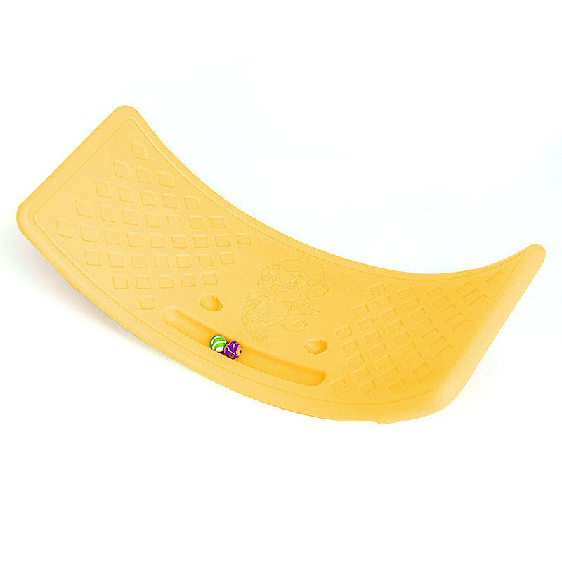 Children's Indoor Wood Surf Balance Board Household Concentration Bending Board Toy