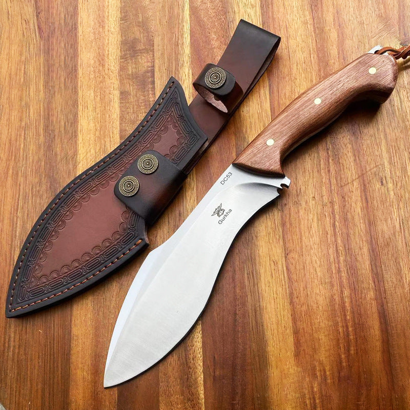 10mm Thick Outdoor Tool Integrated Keel High Hardness Hand-forged Knife