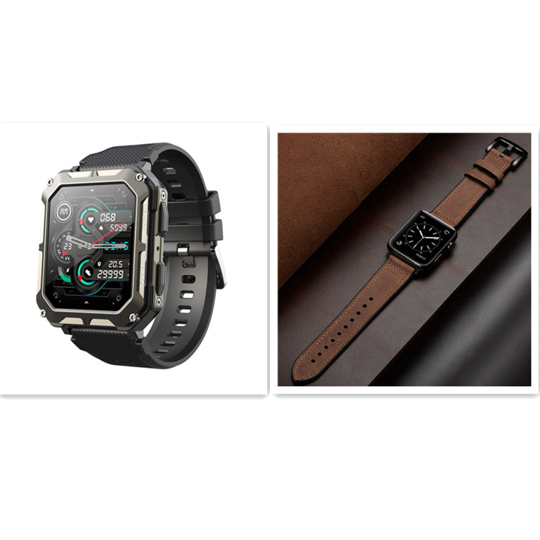 Outdoor Smartwatch with Bluetooth and Health Features
