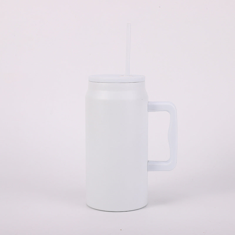 Portable Stainless Steel Large Capacity Vacuum Cup With Handle