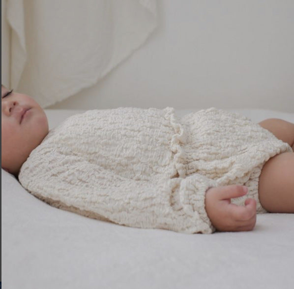 Children's Knitted Cute Top Pp Shorts