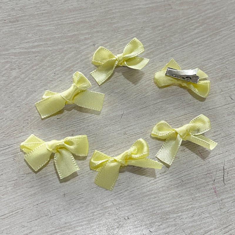 3cm Ribbon Bow Small Hairclip