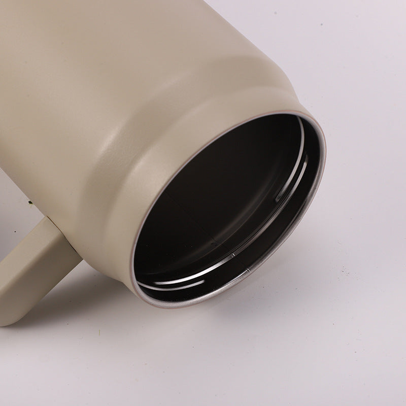 Portable Stainless Steel Large Capacity Vacuum Cup With Handle