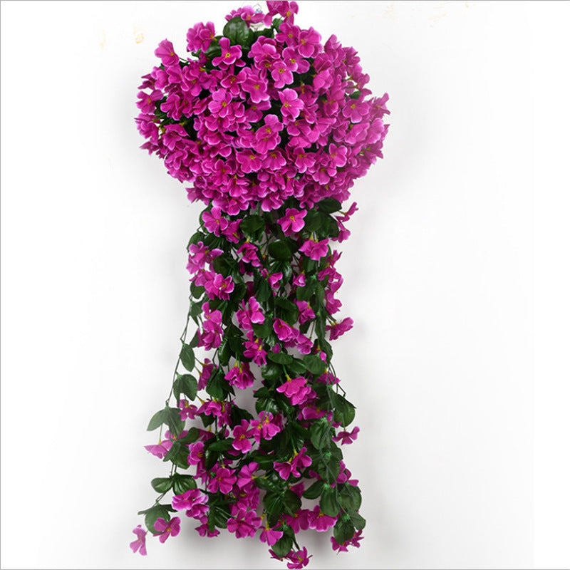 Simulation Four-petal Flower Bundle Wall Decorative Hanging